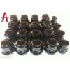 20PCS BLACK HEMI SRT8 LUG NUTS 14x1.5 C&#039;DAK ACORN LUGS &amp; LOCK COMBO #1 small image