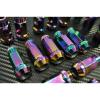 NEO Chrome Titanium JDM LUG NUTS 12X1.25  20 pcs locks key SUBARU #2 small image