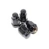 20 Black Acorn Lug Nuts Wheel Locks Combo 12x1.5 Mitsubishi Outlander Lancer Evo