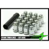 24 SPLINE LUG NUTS + KEY | 12X1.5 | FITS TOYOTA FJ TACOMA TUNDRA 4RUNNER 6x5.5