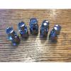 Set Lug Nut Wheel Lock Nuts 9/16 Bulge Acorn Locking Lugs New