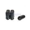 32pc Black Spline Lug Nuts | 14x2 Threads | for Ford F250 F350 Superduty Locks #2 small image