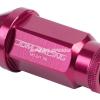 20X 50MM RIM ANODIZED WHEEL LUG NUT+ADAPTER KEY FOR IS250 IS350 GS460 PINK #2 small image