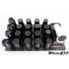 GODSPEED BLACK EXTENDED M12 X 1.5MM T4 WHEEL LUG NUTS NUT W/ LOCK CIVIC INTEGRA #1 small image