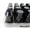 GODSPEED BLACK EXTENDED M12 X 1.5MM T4 WHEEL LUG NUTS NUT W/ LOCK CIVIC INTEGRA #2 small image