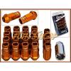 WORK RACING RS-R EXTENDED FORGED ALUMINUM LOCK LUG NUTS 12 X 1.25 ORANGE OPEN S #1 small image