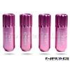 NRG 400 Series Extended Locking Lug Nut Set 4 Pink M12 x 1.25 (alum) LN-L471PK #1 small image