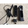 Official Nintendo Wii Black Remote + Motion Plus Adapter + Nunchuck + Sleeve #1 small image