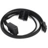 Silverstone Tek Sleeved Slim-SATA To SATA Adapter Cable (CP10) #1 small image