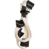 B0586117 CAVO BITFENIX MOLEX SU 4X SATA ADAPTER 20 CM - SLEEVED BIANCO/NERO