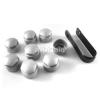 8x Locking Wheel Lug Bolt Center Nut Covers Caps 21mm + Tools For AUDI VW Skoda #2 small image