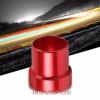 Red Aluminum Male Hard Steel Tubing Sleeve Oil/Fuel 6AN AN-6 Fitting Adapter #1 small image