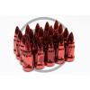 Z RACING BULLET RED STEEL LUG NUTS 12X1.5MM EXTENDED KEY TUNER CLOSED