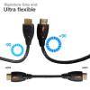 5m 24K Gold Plated v1.4 3D HDMI Cable Full HD 1080P Ethernet Nylon Sleeve Sydney