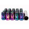 NEO CHROME STEEL TUNER CLOSE ENDED LUG NUTS SET 20 PCS KEY 12X1.5MM SPLINE EG #1 small image