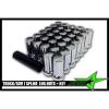 20 SPLINE LUG NUTS | + SECURITY KEY | 9/16 | DODGE CHRYSLER MITSUBISHI | 2&#034; TALL