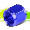 BLUE 3-AN 3/16&#034; TUBE SLEEVE NUT FITTING ADAPTER FOR ALUMINUM/STEEL TUBING LINE #1 small image