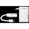 RAIDSONIC ICY BOX IB-AC6032-U3 ADAPTER+SILICON SLEEVE 2,5 WHITE NEW