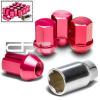 X20 LOCKING LUG RIM/WHEEL LOCK NUTS M12x1.5 RED+KEY