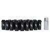 MISHIMOTO Aluminum Locking Lug Nuts 12x1.25 Black 20pcs