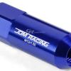 FOR DTS/STS/DEVILLE/CTS 20X EXTENDED ACORN TUNER WHEEL LUG NUTS+LOCK+KEY BLUE #2 small image