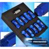 FOR PONTIAC 12X1.5 LOCKING LUG NUTS THREAD PITCH DRAG PERFORMANCE RIMS SET BLUE