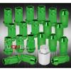 FOR PONTIAC M12X1.5MM LOCKING LUG NUTS 20PC EXTENDED FORGED ALUMINUM TUNER GREEN