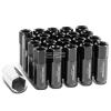 FOR CAMRY/COROLLA/YARIS 20PCS M12 X 1.5 LUG WHEEL ACORN TUNER LOCK NUTS BLACK