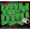 FOR CHEVY 12x1.25 LOCKING LUG NUTS 20 PIECES AUTOX TUNER WHEEL PACKAGE+KEY GREEN #1 small image