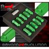 FOR CHEVY 12x1.25 LOCKING LUG NUTS 20 PIECES AUTOX TUNER WHEEL PACKAGE+KEY GREEN #2 small image