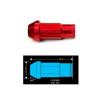 GODSPEED RED M12X1.5MM T4 EXTENDED RIM WHEEL LUG NUTS NUT WITH LOCK CIVIC EG EF #3 small image