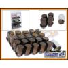 VOLK RAYS 35MM WHEELS LOCK LUG NUTS 12X1.25 1.25 ACORN RIM FORGED DURA BRONZE S #1 small image