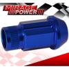 FOR NISSAN M12x1.25MM LOCKING LUG NUTS JDM VIP RIMS ALUMINUM 20PCS UNIT KIT BLUE #4 small image