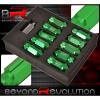 For Chrysler M12X1.5Mm Locking Lug Nuts 20 Piece Autox Tuner Wheel Package Green