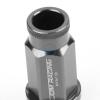 20pcs M12x1.5 Anodized 50mm Tuner Wheel Rim Locking Acorn Lug Nuts+Key Silver #3 small image