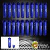 95mm Blue M12x1.5 Closed End Aluminum Drive Extended Tuner Locking Lug Nuts #1 small image