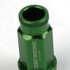FOR DTS STS DEVILLE CTS 20 PCS M12 X 1.5 ALUMINUM 50MM LUG NUT+ADAPTER KEY GREEN #3 small image