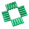 20pc Green 60MM Tuner Wheel Lug Nuts M12x1.5 Aluminum Extended fits Honda Acura#