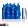 BLUE Tuner Extended Anti-Theft Wheel Security Locking Lug Nuts M12x1.5 20pcs #1 small image