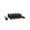 20pc Black Spline Locking lug nuts with key Fits Subaru Nissan Infiniti 12x1.25 #1 small image