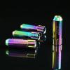 NRG ALUMINUM OPEN END EXTENDED TUNER LUG NUTS 6 PT LOCK M12x1.5 NEO CHROME 4 PC #1 small image