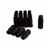 NNR PERFORMANCE EXTENDED LUG NUT SET W/LOCK FITS NISSAN/DATSUN 12X1.25 BLACK