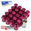 X20 RACE RIM/WHEEL RED LOCKING LUG NUTS+KEY M12/12X1.5