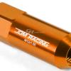 FOR CAMRY/CELICA/COROLLA 20X EXTENDED ACORN TUNER WHEEL LUG NUTS+LOCK+KEY ORANGE #2 small image