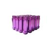 Z RACING PURPLE 70MM OPEN EXTENDED LUG NUTS 12X1.5MM STEEL 19MM TUNER LONG #1 small image