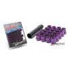 SPLINE 21mm MUTEKI WHEEL LOCK LUG NUT 12x1.25 M12 P1.25 PURPLE OPEN END b