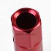 20 PCS M12 X 1.5 ALUMINUM ACORN TUNER LUG NUT/WHEEL LOCK+ADAPTER KEY RED #3 small image