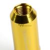 FOR DTS/STS/DEVILLE/CTS 20X EXTENDED ACORN TUNER WHEEL LUG NUTS+LOCK+KEY GOLD #4 small image