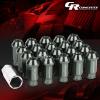 FOR IS250/IS350/GS460 20X RIM ACORN TUNER ALUMINUM WHEEL LUG NUTS+LOCK GUNMATEL