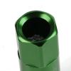 20 X M12 X 1.5 EXTENDED ALUMINUM LUG NUT+ADAPTER KEY DTS STS DEVILLE CTS GREEN #3 small image